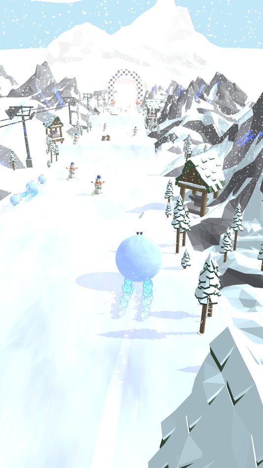 #5. Snow Run! (iOS) 由: Mood Games OU