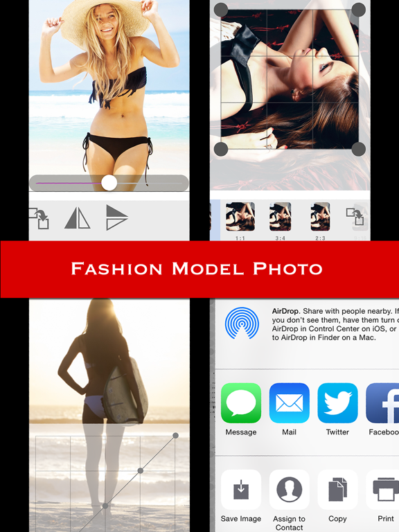 Fashion Model Photo Maker iPad screenshot 5 - Photo & Video app