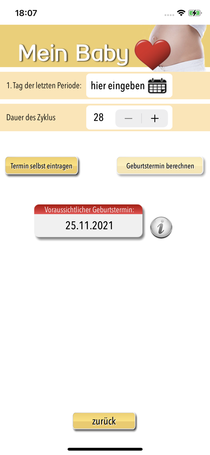 Mein Baby - Ich bin schwanger