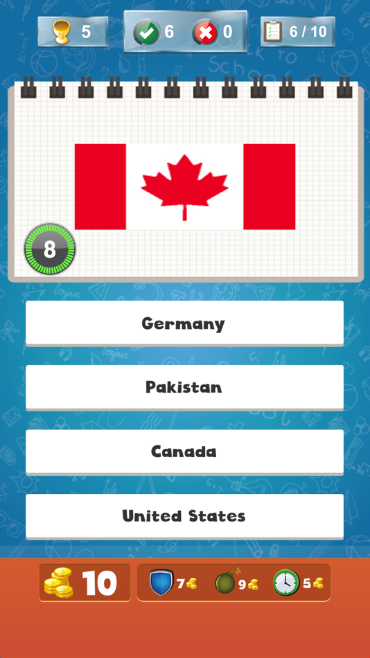 #1. Geo Flags Quiz Trivia (iOS) 由: Pixel Works Software SRL