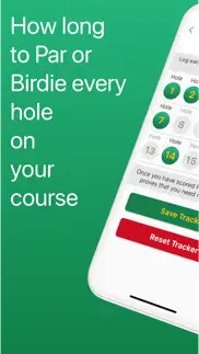 golf drills: round tracker iphone screenshot 1