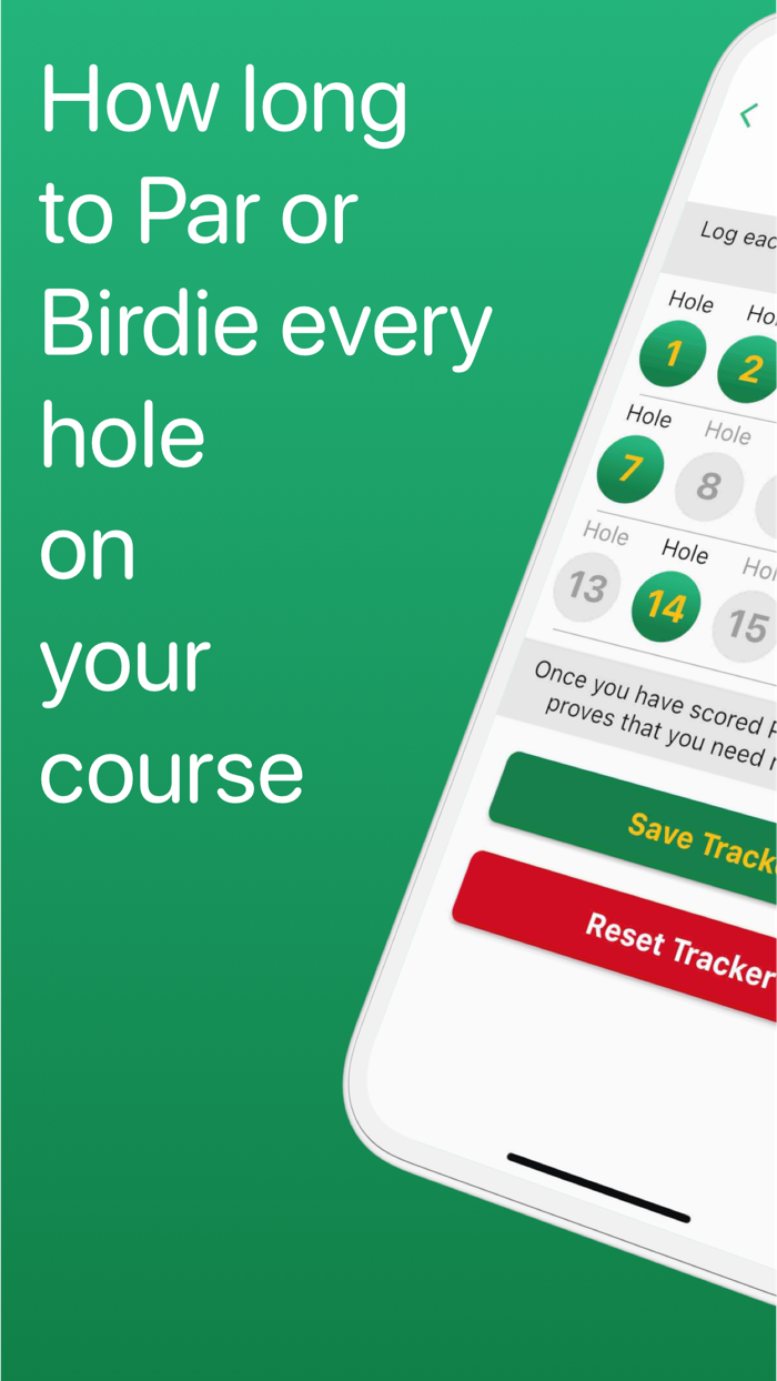 Golf Drills Round Tracker