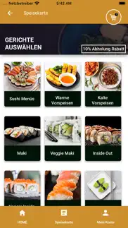 tokyo sushi bar iphone screenshot 2