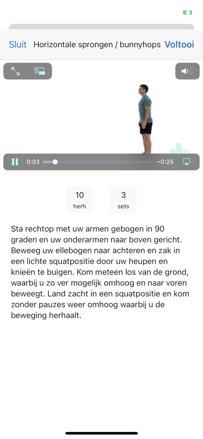 Fysioapp - online zelfhulp