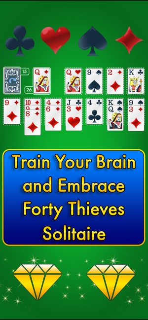 123 Free Solitaire - Forty Thieves