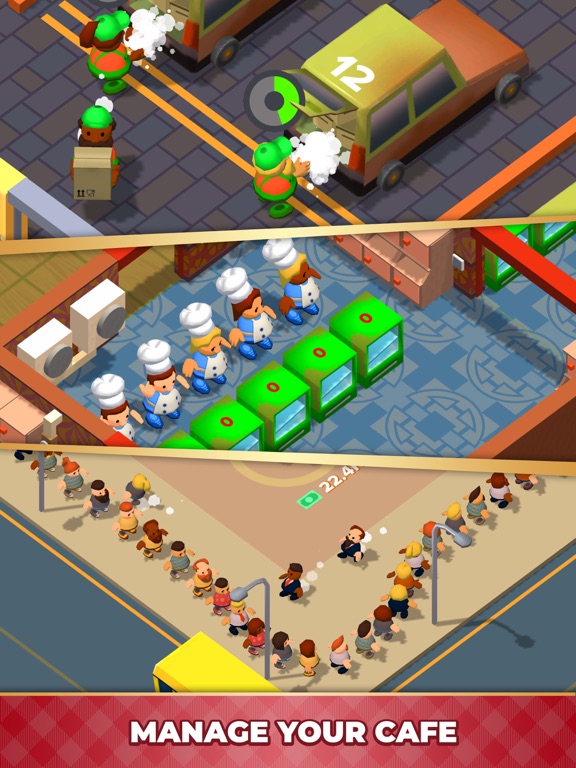 Screenshot #5 pour Fast Food Empire - Idle Cafe