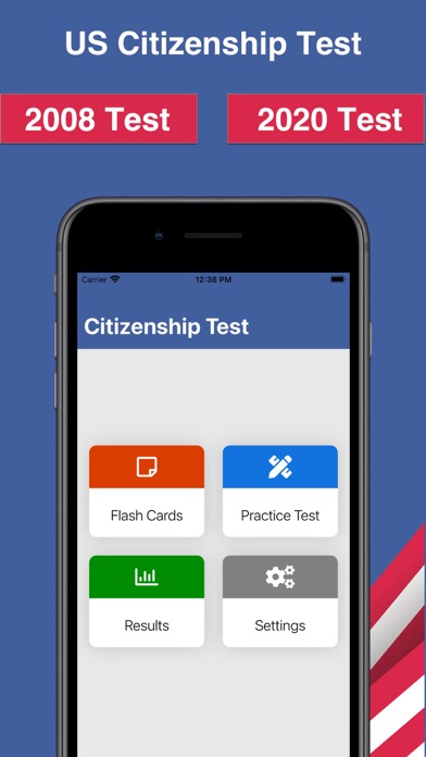 US Citizenship Civil Test 2020 Screenshot