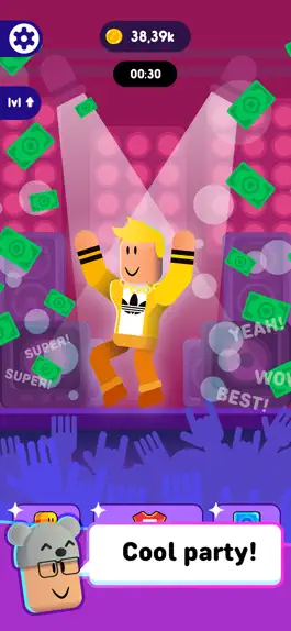 Game screenshot Dancing Man Clicker apk