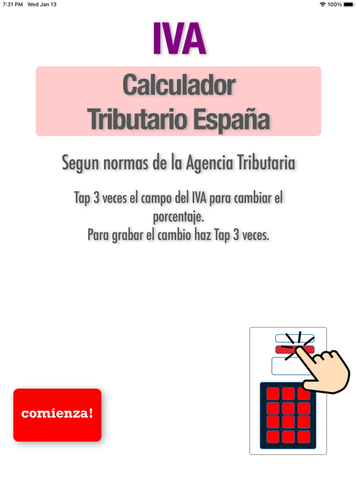 Calculadora IVA España Aeat