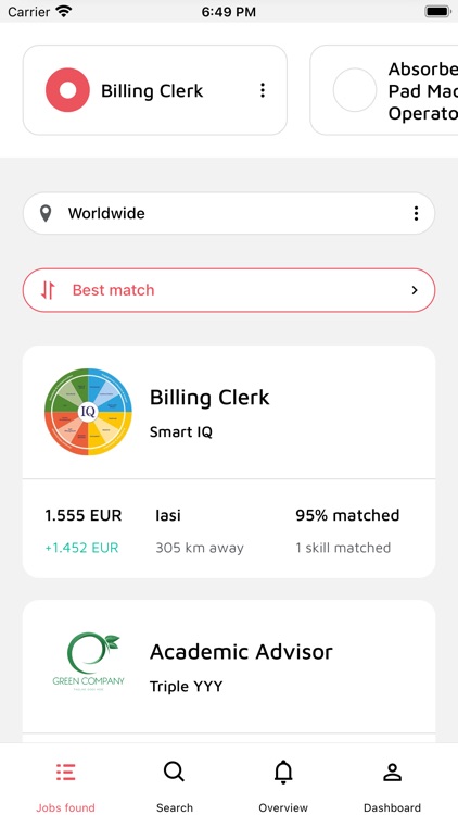 Jobby - The best match screenshot-4