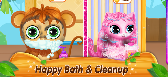 Jungle Animal Beauty Salon