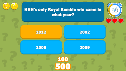 Wrestling Trivia­ Screenshot