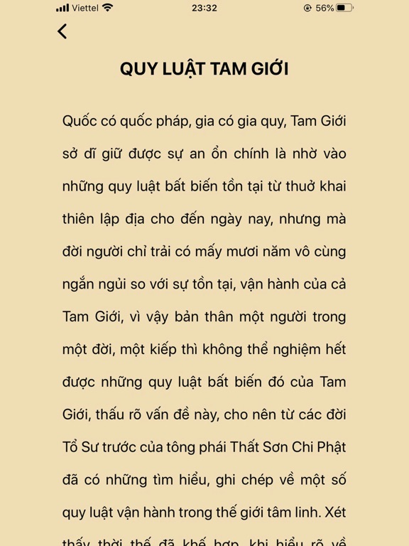 Quy Luật Tam Giới iPad screenshot 2 - Book app