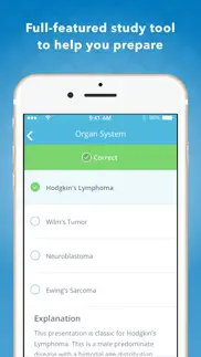 physician assistant exam prep iphone screenshot 4