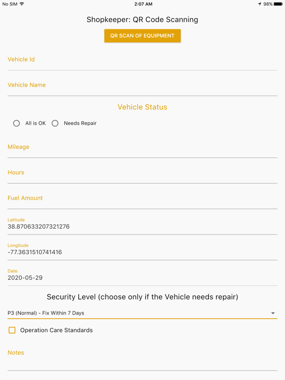 Auto-Shopkeeper iPad screenshot 3 - Business app