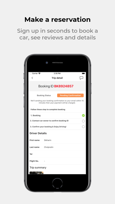 Drivemate: P2P car rental Screenshot