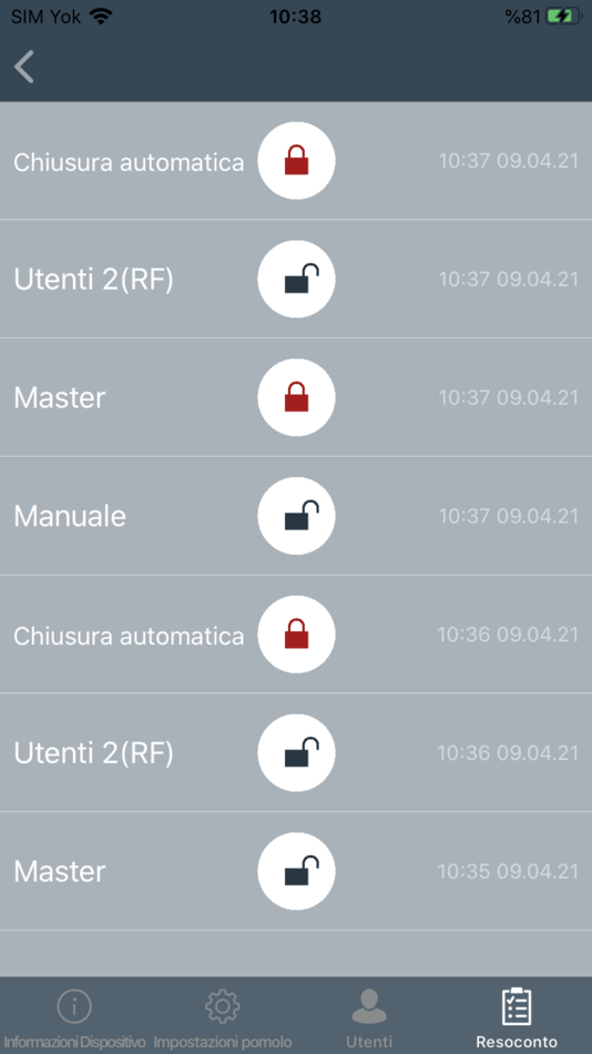#5. NIO Zen Smart Lock (iOS) 由: Evva Italia srl
