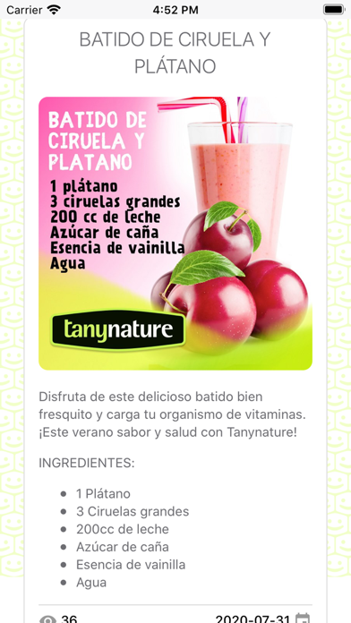 SOMOS TANY NATURE Screenshot