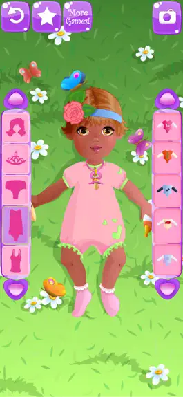 Game screenshot Baby Dress Up- games for girls hack