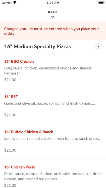 Zane's Italian Bistro