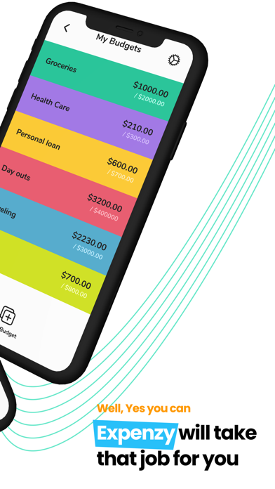 Expenzy - Budget and Expenses Screenshot