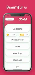 Kwizi screenshot #1 for iPhone