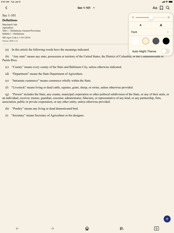 Screenshot #6 pour Maryland Code by PocketLaw