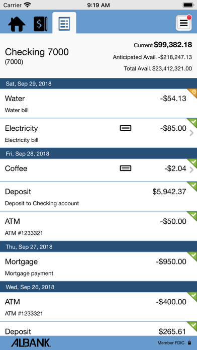 Albany Bank & Trust – Business Screenshot