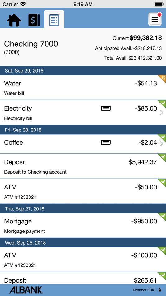 #5. Albany Bank & Trust – Business (iOS) 由: ALBANY BANK & TRUST COMPANY N A