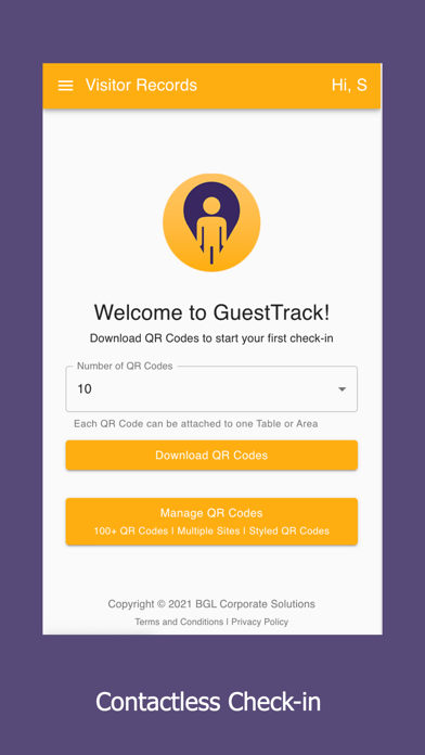 GuestTrack by BGL Screenshot