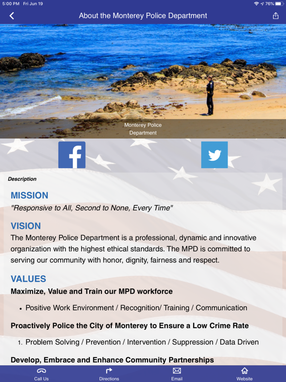 Screenshot #5 pour Monterey Police Department