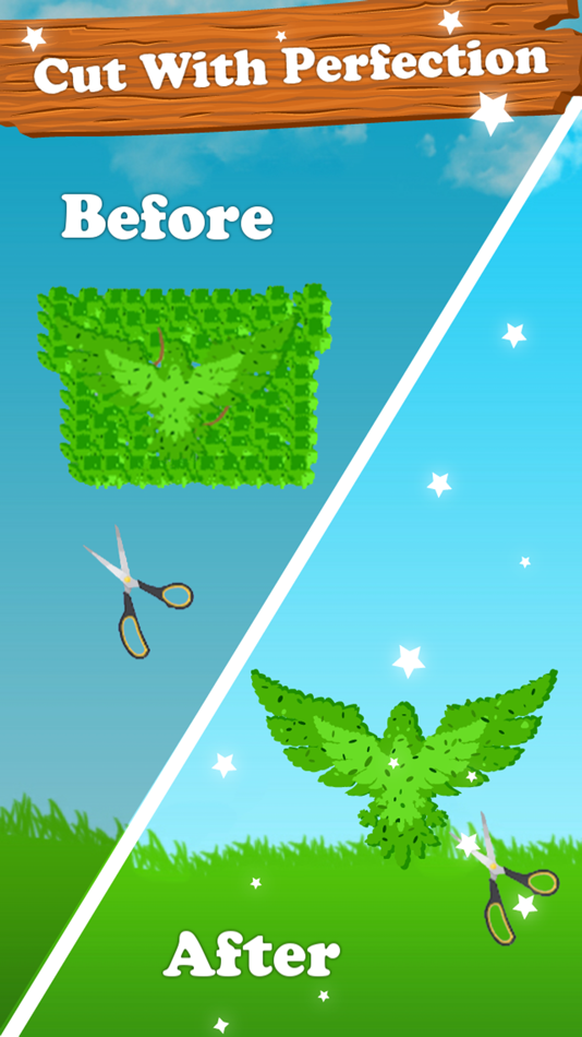 #3. Tree Shape - Cut Cut Puzzle (iOS) Podle: MUHAMMAD ABUBAKER MAJEED