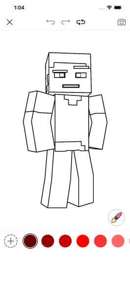 Game screenshot MineColor - MineCraft Coloring apk
