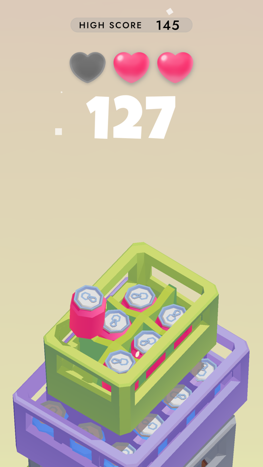 #4. Bottle Dropper - Fill the box (iOS) Podle: 5minlab Co., Ltd.