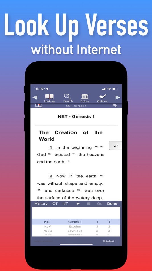 Touch Bible: Read, Study & Go - 3.8 - (iOS)