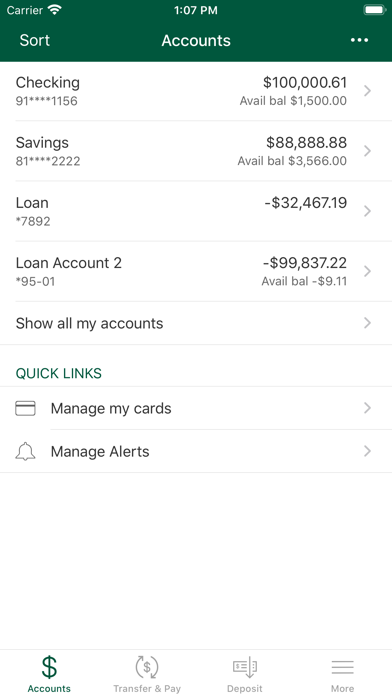 New Peoples Bank Mobile Screenshot