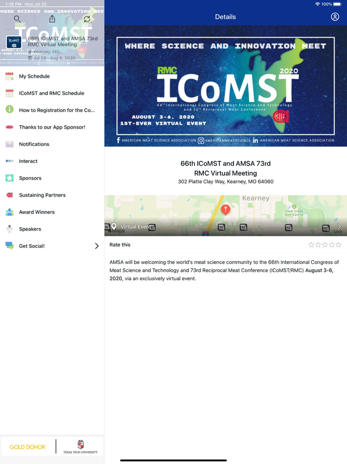 66th ICoMST and AMSA 73rd RMC