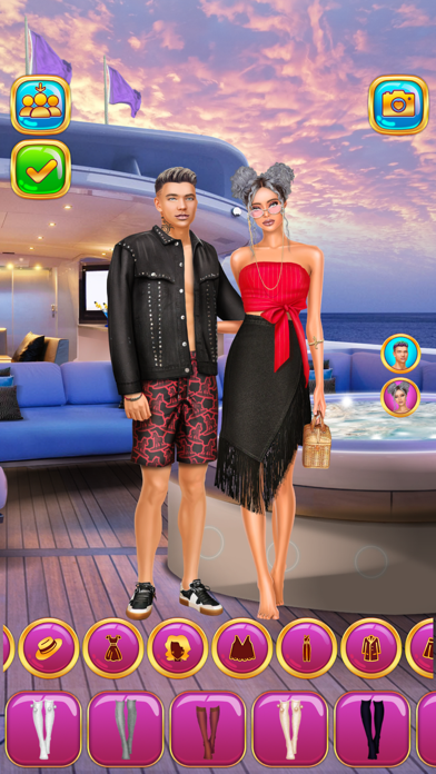 Rich College Couple Makeover Screenshot