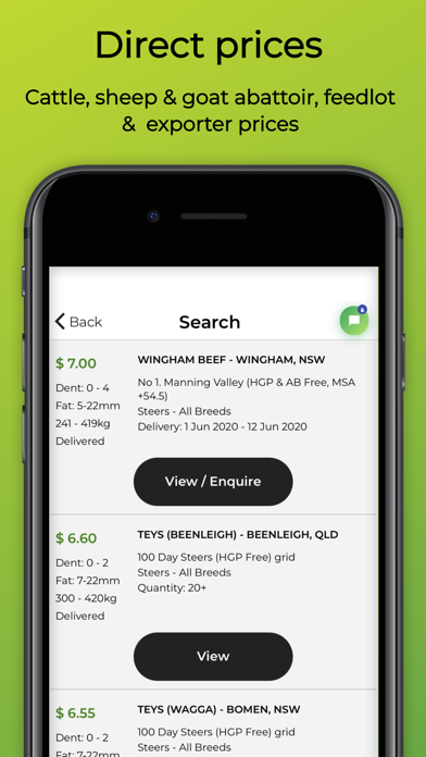 LIVEStock Pricing (Australia) Screenshot