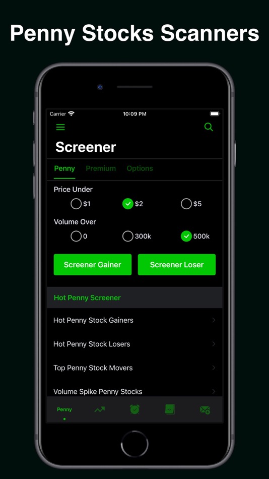 Penny Stocks Market - Screener - 6.1.0 - (iOS)