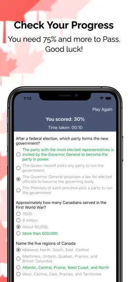Game screenshot Canada Citizenship Test, Quiz hack
