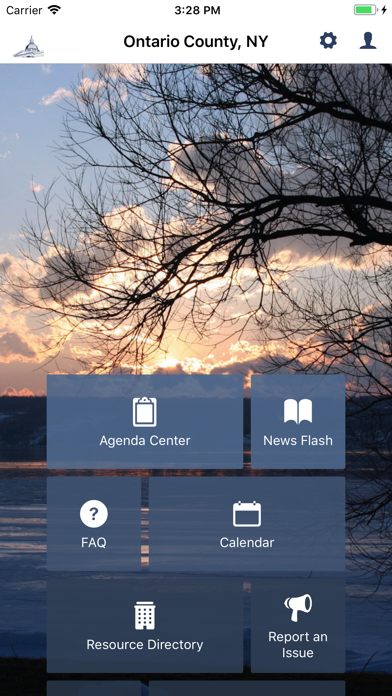 Ontario County NY Screenshot