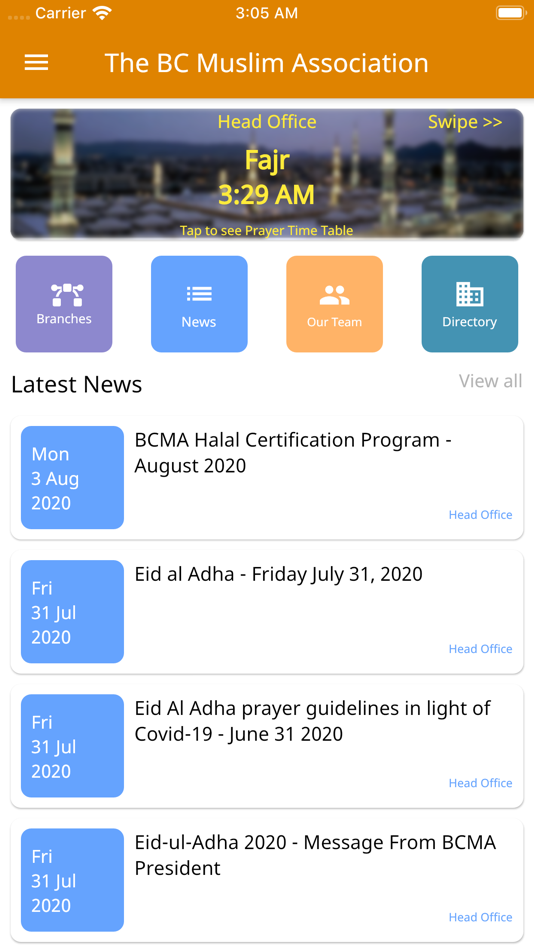 #3. TheBCMA (iOS) 由: B.C. Muslim Association, The