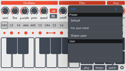 SquareAcid - Acid Synthesizer Screenshot