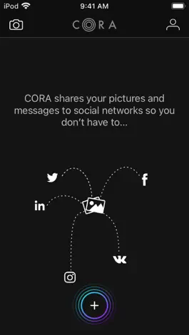 Game screenshot CORA: Social Media Managed apk