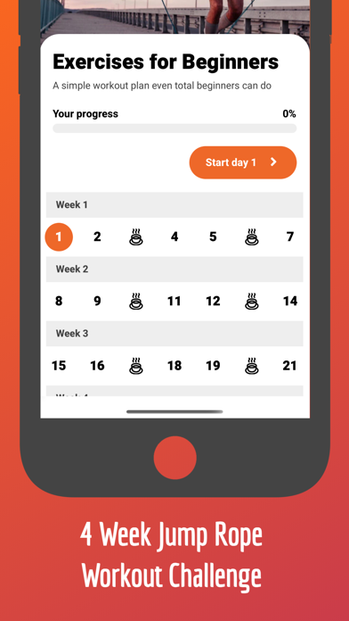 Jump Rope Workout Program Screenshot