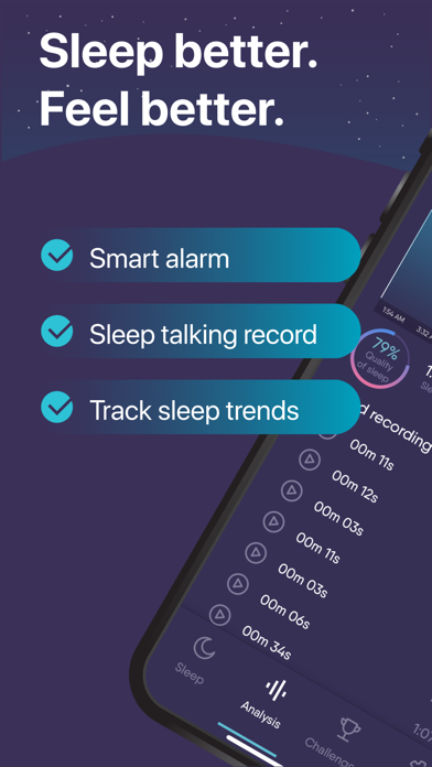 Screenshot #1 pour Sleep Tracker Helper