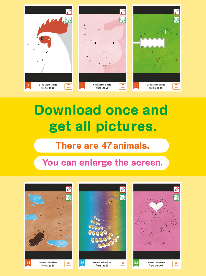 Connect the Dots Animals