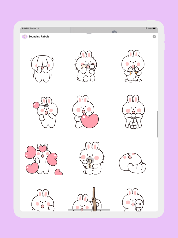 Bouncing Rabbit Animated