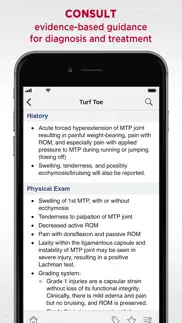 5 minute sports med consult iphone screenshot 3